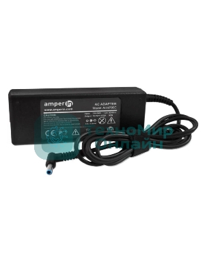 Блок питания (сетевой адаптер) Amperin AI-HP90C для ноутбуков HP 19.5V 4.62A 4.5x3.0мм 90W