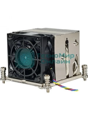 Кулер серверный Ablecom ACL-S20070 черный, 60 мм, алюминий/медь, 8400 об/мин, 52 дБ, 4 pin, 145 Вт, 64.5 мм