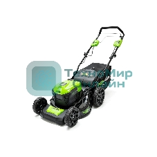 Газонокосилка аккумуляторная GreenWorks GD40LM46SP 40В, 46см, самоходная (без аккумуляторной батареи и зарядного устройства) (2506807)