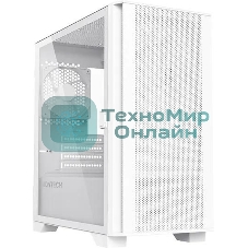 Компьютерный корпус Montech AIR 100 LITE белый без БП mATX 2x120мм 1xUSB 2.0 2xUSB 3.0 audio bott PSU