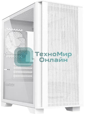Компьютерный корпус Montech AIR 100 LITE белый без БП mATX 2x120мм 1xUSB 2.0 2xUSB 3.0 audio bott PSU