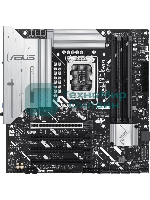 Материнская плата ASUS PRIME Z890M-PLUS WIFI, LGA 1851, Intel Z890, 4xDDR5, 6xSATA, 3xM.2, 1xPCIe 5.0 x16, 1xPCIe 4.0 x4, 2xPCIe 4.0 x1, 1xHDMI, 1xDP, 1x2.5Gb LAN, 2xUSB-A 2.0, 4xUSB-A 3.2 Gen 1, 1xUSB-A 3.2 Gen 2, 1xUSB-C 3.2 Gen 2x2, 3x3.5 мм, 7.1, mATX