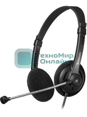 Гарнитура Defender Aura 104 чёрный, проводная