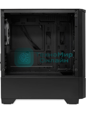 Компьютерный корпус HSPD M330, Mesh Mini-tower, черный, TG, 0.6 SPCC, 3x120mm ARGB mATX, mITX 175/330/160mm 2x2.5