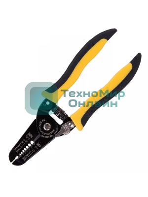 Стриппер многофункциональный Deli DL2607 0,6-2,6мм Размер: 7 дюймов. Диапазон зачистки: 0,6-2,6 мм. Лезвие из материала 50# с черной отделкой. PP+TPR погружная ручка. Пружина с автоматическим возвратом. 2 в 1 инструмент для зачистки проводов и кусачки.