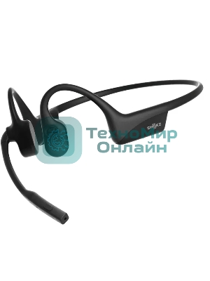 Гарнитура SHOKZ OpenComm2 2025 Upgrade чёрный, беспроводная, Bluetooth, до 16 ч