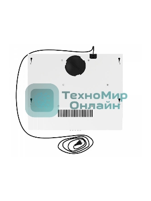 Вытяжка подвесная Elikor ECO WH 60 белая, 59.5 см, 400 куб. м/ч, 55 дБ