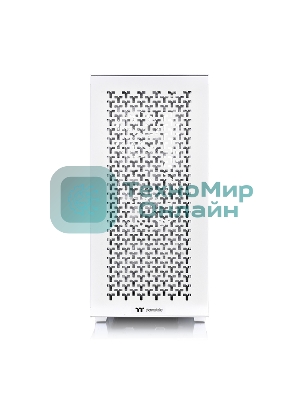 Компьютерный корпус Thermaltake Divider 300 TG Air Snow CA-1S2-00M6WN-02 Snow/Win/SPCC/Tempered Glass*1/Mesh Front Panel/120мм Standard Fan*2 (528610)