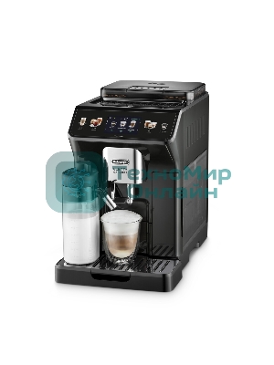 Кофемашина автоматическая DeLonghi ECAM450.65.G серый/черный, исп. кофе - зерновой/молотый, 1.8 л, 1450 Вт, 19 Бар.