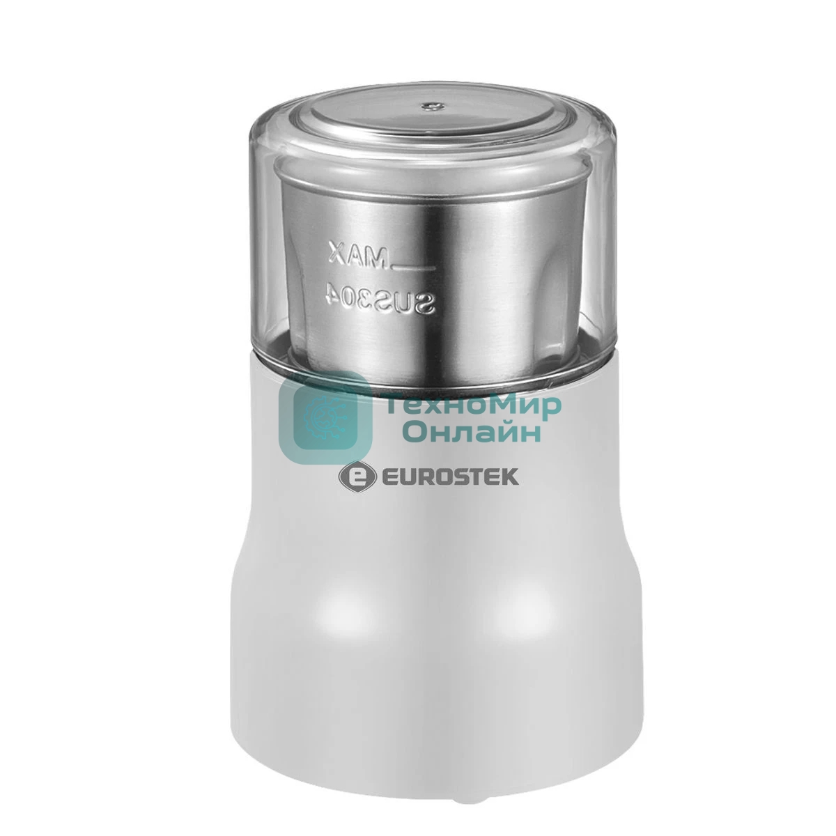 Кофемолка Eurostek ECG-9003 350 Вт, 50 гр, белый