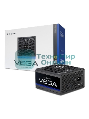 Блок питания Chieftec Vega PPG-850-S, 850Вт, 80 PLUS Gold, 135мм, черный