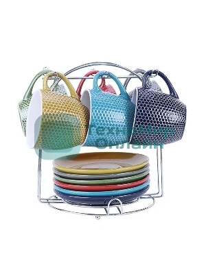 Набор чайный на подставке Kelli KL-403