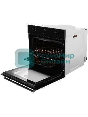 Духовой шкаф электрический Hyundai HEO 6631 BG черное стекло