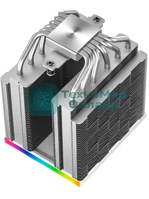 Кулер для процессора DEEPCOOL AK620 DIGITAL SE WH LGA20XX/1700/1200/115X/AM5/AM4 (9шт/кор, TDP 260W, PWM, DUAL Fan 120мм, 6 тепл. трубок, ARGb, белый) RET (R-AK620-WHADMN-GJD)