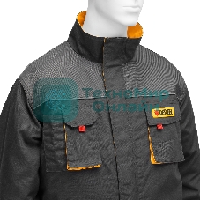 Куртка профессиональная рабочая Denzel 65% полиэстер 35% хлопок, L