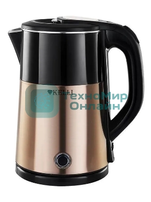 Чайник электрический KELLI KL-1802 бронзовый