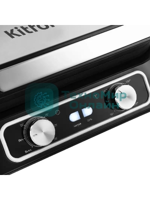Гриль электрический Kitfort КТ-1652 2100Вт черный