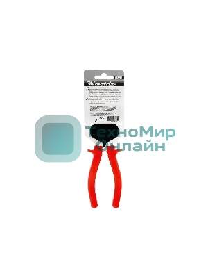 Плоскогубцы Matrix Econom 160 мм, шлифованные, пластмассовые рукоятки