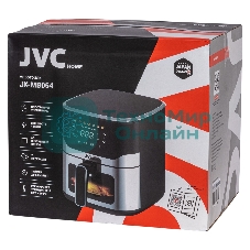 Аэрогриль JVC JK-MB054 черный, 1800 Вт, 6 л, сенсор, 7 программ