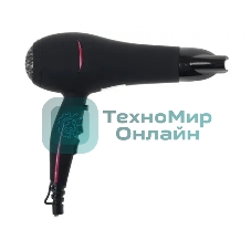 Фен Василиса ФН6-2200 черный/малиновый, 2200 Вт, ионизация