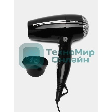 Фен Sakura SA-4042BK черный, 2000-2200 Вт, компактный