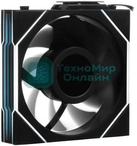 Вентилятор для корпуса Lian-Li Uni Fan TL Wireless LCD 120 LCD Reverse ARGB 120х124.5x28 черный 4-pin 31дБ (G99.12RTLLCD1W1B.R0) Ret