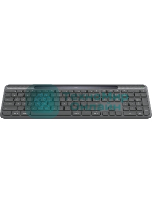 Клавиатура Logitech Signature Slim Solar K980 беспроводная, Bluetooth, серый