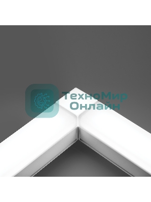 Светильник светодиодный Feron AL4020 ДПО-36вт 4000К 3600Лм линейный рассеиватель матовый в алюминиевом корпусе белый