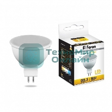 Лампа светодиодная Feron LB-24 5W 230V G5.3 2700K MR16