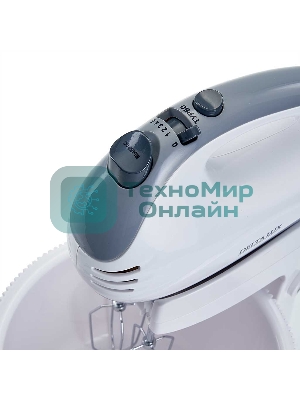 Миксер DELTA LUX DE-7901C белый с серым