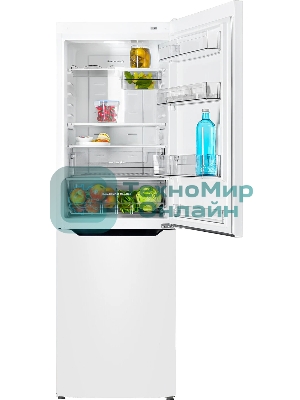 Холодильник Atlant ХМ-4621-109-NW белый двухкамерный 235/94л морозилка снизу, No Frost