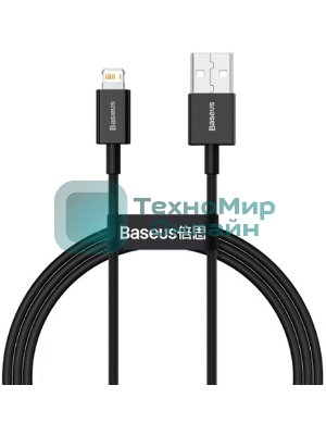 Кабель Baseus Supeior 1m черный (CALYS-A01)