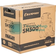 Садовый измельчитель Champion SH300 3000Вт 60об/мин