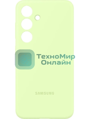 Чехол (клип-кейс) Samsung для Samsung Galaxy S24+ Silicone Case Silicone Case S24+ лайм (EF-PS926TGEGRU)