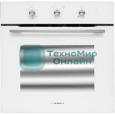 Шкаф духовой газовый с электрическим грилем Maunfeld MOGS703W, встраиваемый