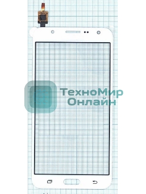Сенсорное стекло (тачскрин) для Samsung Galaxy J7 SM-J700H, белое