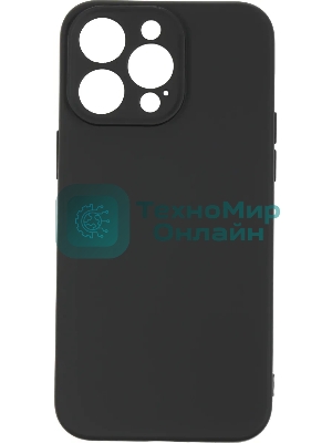 Чехол (клип-кейс) BoraSCO для Apple iPhone 15 Pro Max черный (72425)