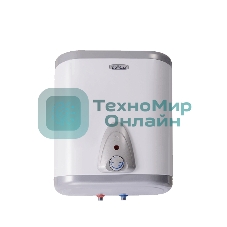 Водонагреватель De Luxe 5W30V1 Объем 30 литров, эмалированный стальной бак, магниевый анод, 1,5 кВт, пластмассовые крышки внешнего бака, выносной терморегулятор.