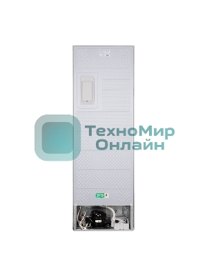 Холодильник Maunfeld MFF185NFS серый двухкамерный инвертор 240/100л морозилка снизу, No Frost