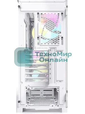 Компьютерный корпус Montech AIR 1000 PREMIUM белый без БП ATX 1x120мм 3x140мм 2xUSB3.0 1xUSB3.1 audio bott PSU