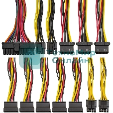 Блок питания ExeGate 850NPXE (EX292245RUS-S), 850Вт, (ATX, PPFC, SC, 12cm fan, 24pin, 2x(4+4)pin, 2xPCI-E, 5xSATA, 3xIDE, черный, кабель 220V 1,8м с защитой от выдергивания)