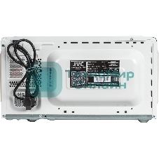 Микроволновая печь JVC JK-MW121M белый, 20 л, 700 Вт, переключатели - поворотный механизм
