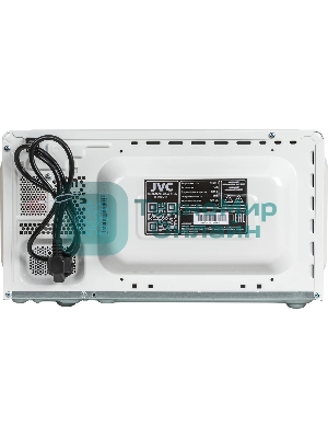 Микроволновая печь JVC JK-MW121M белый, 20 л, 700 Вт, переключатели - поворотный механизм