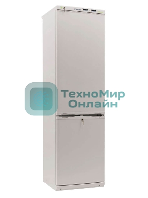 Холодильник комбинированный лабораторный Pozis ХЛ-340-1 белый двухкамерный 270/130 л морозилка снизу