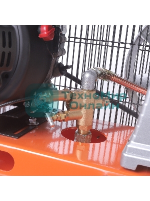 Компрессор Patriot бензиновый KGA 450 L100 - 450 л/мин, 10 бар, 100 л, 7 лс, быстросъем и 