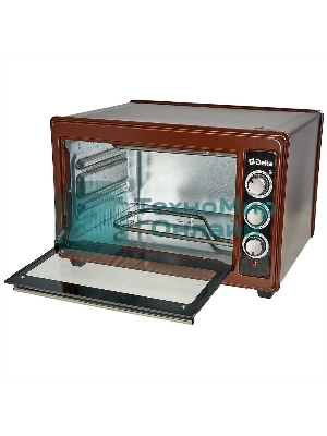 Мини-печь Delta D-0123 коречневый