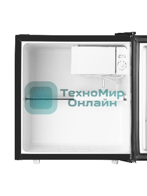 Холодильник BBK RF-051 черный однокамерный 45/5л морозилка сверху