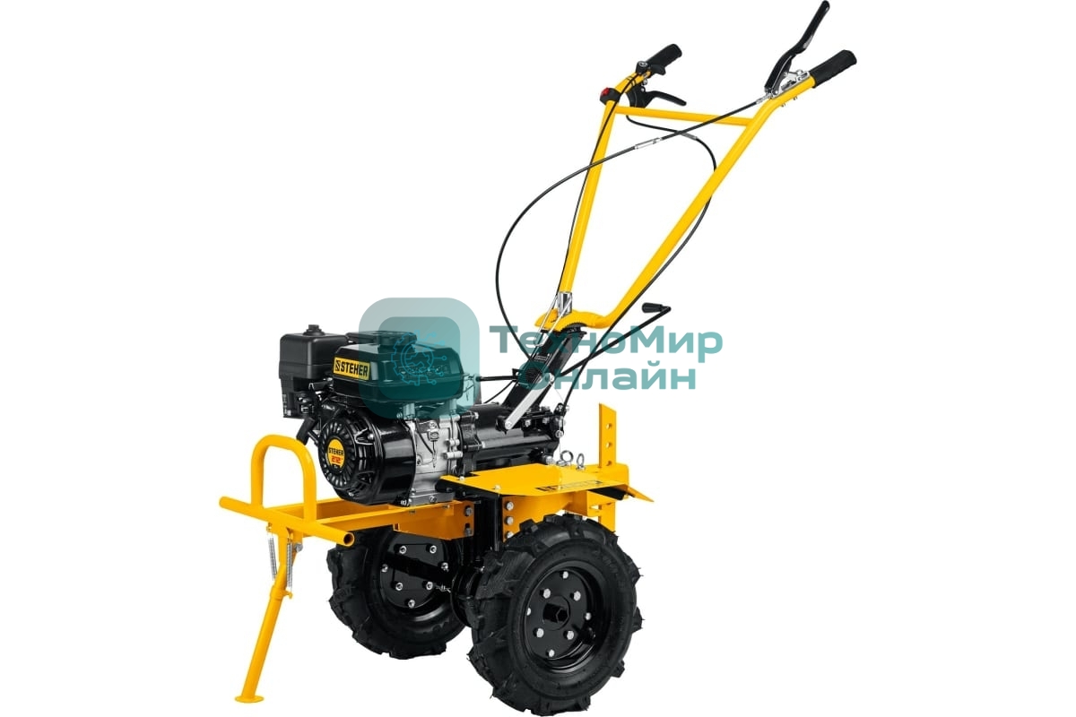 Бензиновый мотоблок с ВОМ STEHER, 7 л.с.