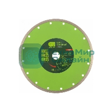 Диск алмазный Сибртех отрезной сплошной, 230 х 22,2 мм, мокрая резка