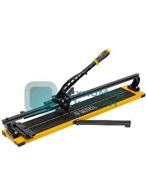 Плиткорез рельсовый Denzel 800х16мм, каретка на подш., стальная станина, усил. рукоятка-пенал